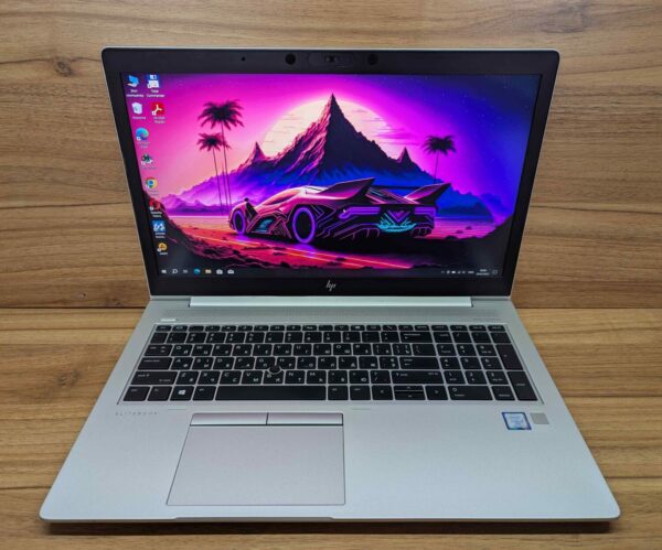 Ультрабук HP EliteBook 850 G5 / 15.6" (1920x1080) IPS / Intel Core i7-7600U (2 (4) ядра по 2.8 - 3.9 GHz) / 16 GB DDR4 / 1000 GB SSD / Intel HD Graphics 620 / WebCam / Fingerprint / Windows 10 - Зображення 2