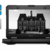 Захищений ноутбук Dell Latitude 14 Rugged 5414 / 14" (1920x1080) IPS / Intel Core i7-6600U (2 (4) ядра по 2.6 - 3.4 GHz) / 8 GB DDR4 / 240 GB SSD / Intel HD Graphics 520 / Fingerprint / Windows 10