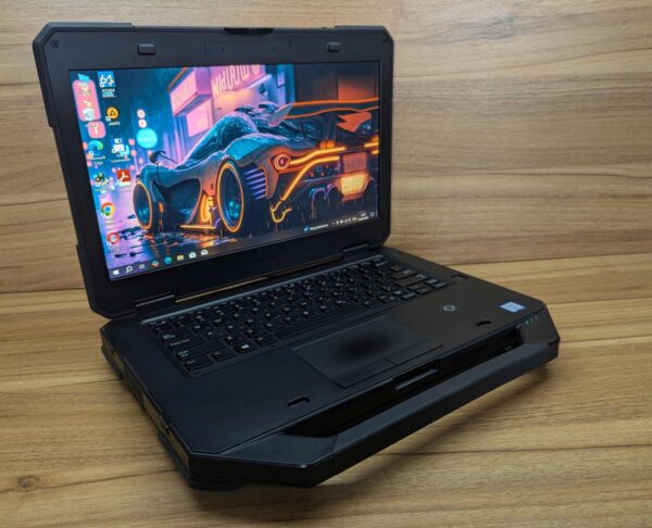 Захищений ноутбук Dell Latitude 14 Rugged 5414 / 14" (1920x1080) IPS / Intel Core i7-6600U (2 (4) ядра по 2.6 - 3.4 GHz) / 8 GB DDR4 / 240 GB SSD / Intel HD Graphics 520 / Fingerprint / Windows 10 - Зображення 4