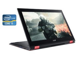 Ігровий ноутбук-трансформер Б-клас Acer Nitro 5 Spin NP515-51 / 15.6" (1920x1080) IPS Touch / Intel Core i5-8250U (4 (8) ядра по 1.8 - 3.4 GHz) / 8 GB DDR4 / 256 GB SSD M.2 + 1000 GB HDD / nVidia GeForce GTX 1050, 4 GB GDDR5, 128-bit / WebCam