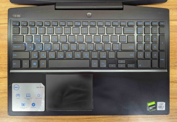 Ігровий ноутбук Dell G5 5500 / 15.6" (1920x1080) IPS / Intel Core i7-10750H (6 (12) ядер по 2.6 - 5.0 GHz) / 16 GB DDR4 / 500 GB SSD / nVidia GeForce GTX 1650 Ti, 4 GB GDDR6, 128-bit / WebCam / Windows 10 - Зображення 3