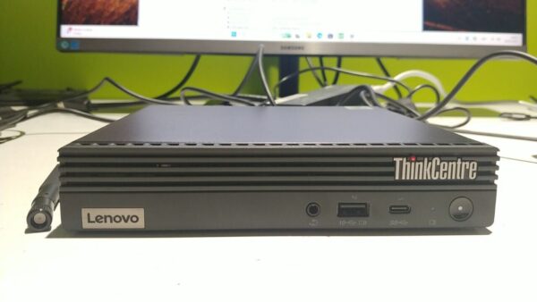 Неттоп Lenovo ThinkCentre M70q USFF / Intel Core i5-10400T (6 (12) ядер по 2.0 - 3.6 GHz) / 16 GB DDR4 / 256 GB SSD / Intel HD Graphics 630 / Win 11 Pro - Зображення 4