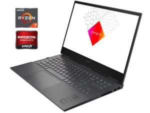 Ігровий ноутбук HP Omen 16-c0002dx / 16.1" (1920x1080) IPS / AMD Ryzen 7 5800H (8 (16) ядер по 3.2 - 4.4 GHz) / 16 GB DDR4 / 512 GB SSD NVMe / AMD Radeon RX 6600M, 8 GB GDDR6, 128-bit / WebCam