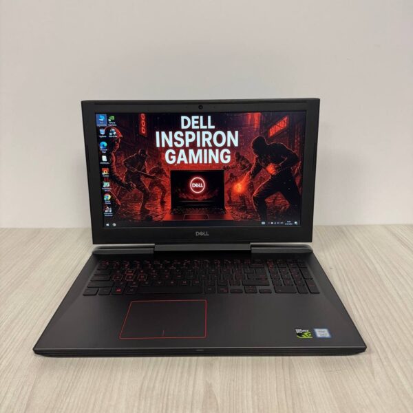 Ігровий ноутбук Б-клас Dell Inspiron 15 Gaming 7577 / 15.6" (1920x1080) IPS / Intel Core i5-7300HQ (4 ядра по 2.5 - 3.5 GHz) / 16 GB DDR4 / 256 GB SSD M.2 / nVidia GeForce GTX 1060 Max-Q, 6 GB GDDR5, 192-bit / WebCam - Зображення 2