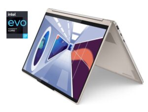 Ультрабук-трансформер Б-клас Lenovo Yoga 9 14IRP8 / 14" (2880x1800) OLED Touch / Intel Core i7-1360P (12 (16) ядер по 2.2 - 5.0 GHz) / 16 GB DDR5 / 512 GB SSD NVMe / Intel Iris Xe Graphics / WebCam