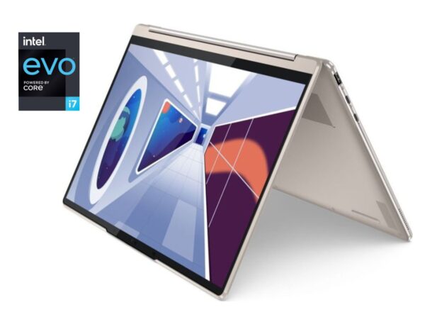 Ультрабук-трансформер Б-клас Lenovo Yoga 9 14IRP8 / 14" (2880x1800) OLED Touch / Intel Core i7-1360P (12 (16) ядер по 2.2 - 5.0 GHz) / 16 GB DDR5 / 512 GB SSD NVMe / Intel Iris Xe Graphics / WebCam