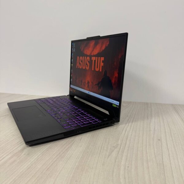 Ігровий ноутбук Б-клас Asus TUF Gaming F15 FX507ZI / 15.6" (1920x1080) IPS / Intel Core i7-12700H (14 (20) ядер по 3.5 - 4.7 GHz) / 16 GB DDR5 / 512 GB SSD NVMe / nVidia GeForce RTX 4070, 8 GB GDDR6, 128-bit / WebCam - Зображення 5