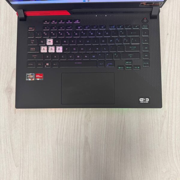Ігровий ноутбук Asus ROG Strix G15 Advantage Edition G513QY / 15.6" (1920x1080) IPS / AMD Ryzen 9 5900HX (8 (16) ядер по 3.3 - 4.6 GHz) / 16 GB DDR4 / 512 GB SSD NVMe / AMD Radeon RX 6800M, 12 GB GDDR6, 192-bit - Зображення 7