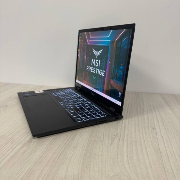 Ультрабук MSI Prestige 16 AI Evo B1M / 16" (3840x2400) OLED / Intel Core Ultra 7 155H (16 (22) ядер по 1.4 - 4.8 GHz) / 32 GB DDR5 / 1000 GB SSD NVMe / Intel Arc Graphics / WebCam - Зображення 5