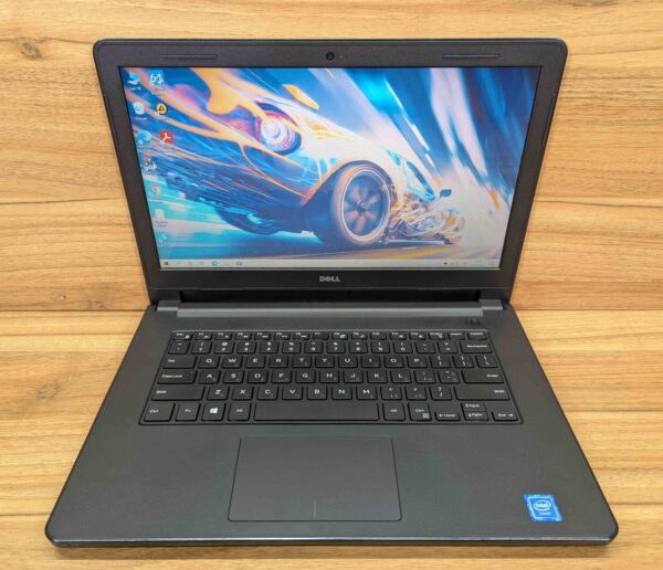 Ноутбук Dell Inspiron 14-3452 / 14" (1366x768) TN / Intel Celeron N3050 (2 ядра по 1.6 - 2.16 GHz) / 4 GB DDR3 / 32 GB SSD / Intel HD Graphics N3000 Series / WebCam / Windows 10 - Зображення 2