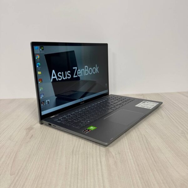Ігровий ультрабук-трансформер Asus ZenBook Flip 15 Q508UG / 15.6" (1920x1080) IPS Touch / AMD Ryzen 7 5700U (8 (16) ядра по 1.8 - 4.3 GHz) / 8 GB DDR4 / 512 GB SSD NVMe / nVidia GeForce MX450, 2 GB GDDR5, 64-bit / WebCam - Зображення 4