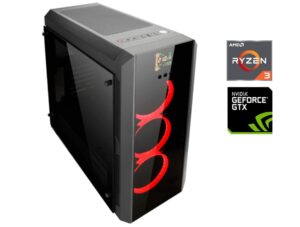 Ігровий ПК Chieftec Scorpion GL-01B-OP Tower / AMD Ryzen 3 1200 (4 ядра по 3.1 - 3.4 GHz) / 16 GB DDR4 / 256 GB SSD M.2 + 960 GB SSD / nVidia GeForce GTX 970 Gaming, 4 GB GDDR5, 256-bit / 550W