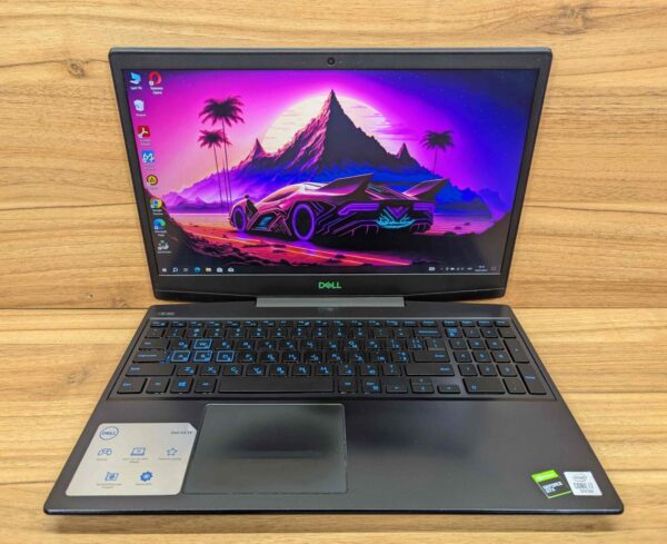 Ігровий ноутбук Dell G5 5500 / 15.6" (1920x1080) IPS / Intel Core i7-10750H (6 (12) ядер по 2.6 - 5.0 GHz) / 16 GB DDR4 / 500 GB SSD / nVidia GeForce GTX 1650 Ti, 4 GB GDDR6, 128-bit / WebCam / Windows 10 - Зображення 2