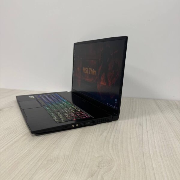 Ігровий ноутбук Б-клас MSI GF75 Thin 10UEK / 15.6" (1920x1080) IPS / Intel Core i7-10750H (6 (12) ядер по 2.6 - 5.0 GHz) / 16 GB DDR4 / 512 GB SSD NVMe / nVidia GeForce RTX 3060, 6 GB GDDR6, 192-bit / WebCam - Зображення 5