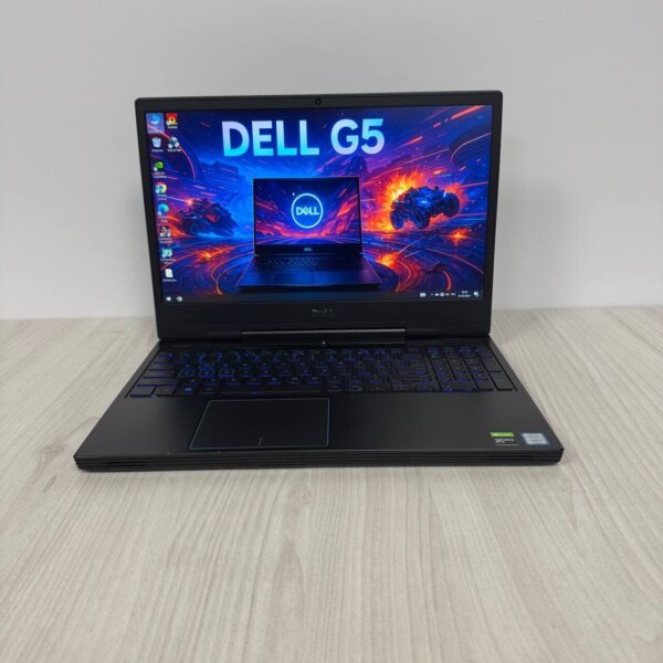 Ігровий ноутбук Б-клас Dell G5 15 5590 / 15.6" (1920x1080) IPS / Intel Core i7-9750H (6 (12) ядер по 2.6 - 4.5 GHz) / 16 GB DDR4 / 512 GB SSD NVMe / nVidia GeForce GTX 1660 Ti, 6 GB GDDR6, 192-bit / WebCam - Зображення 2