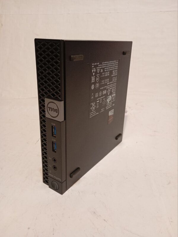 Неттоп Dell OptiPlex 3040 Micro USFF / Intel Core i3-6100T (2 (4) ядра по 3.2 GHz) / 8 GB DDR3 / 240 GB SSD / Intel HD Graphics 530 + перехідник DisplayPort на VGA - Зображення 2