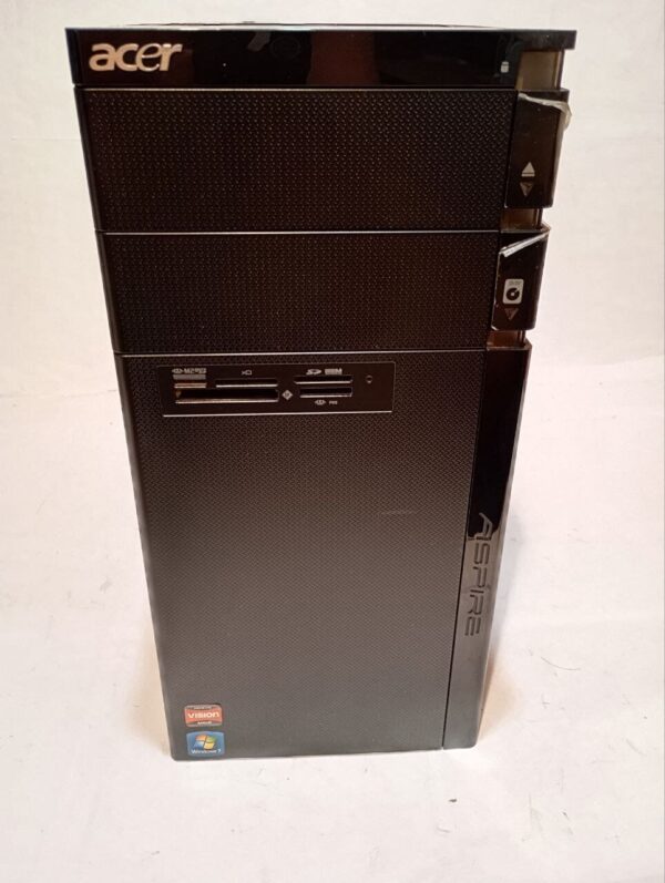 ПК Б-клас Acer Aspire M3400 Tower / AMD Athlon II X4 635 (4 ядра по 2.9 GHz) / 8 GB DDR3 / 120 GB SSD / AMD Radeon HD 4670, 512 MB GDDR3, 128-bit / Win 7 - Зображення 2