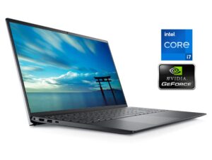 Ультрабук Б-клас Dell Vostro 5510 / 15.6" (1920x1080) IPS / Intel Core i7-11370H (4 (8) ядра по 3.0 - 4.8 GHz) / 16 GB DDR4 / 512 GB SSD NVMe / nVidia GeForce MX450, 2 GB GDDR6, 64-bit / WebCam