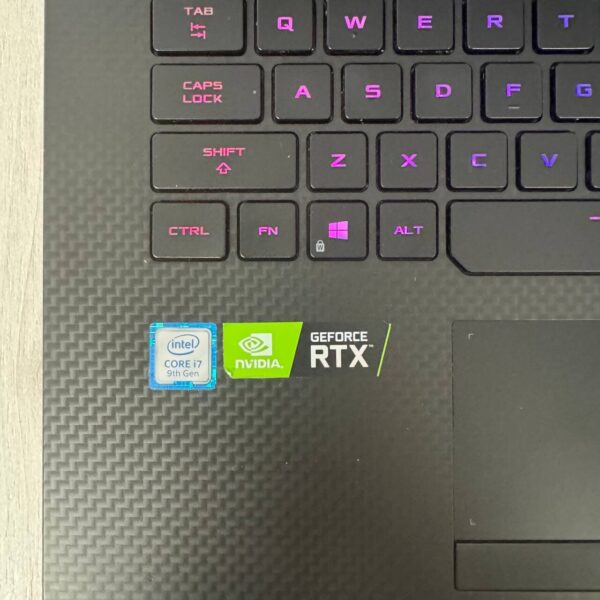 Ігровий ноутбук Asus ROG Strix SCAR III G531GW / 15.6" (1920x1080) IPS / Intel Core i7-9750H (6 (12) ядра по 2.6 - 4.5 GHz) / 16 GB DDR4 / 1000 GB SSD NVMe / nVidia GeForce RTX 2070, 8 GB GDDR6, 256-bit - Зображення 8