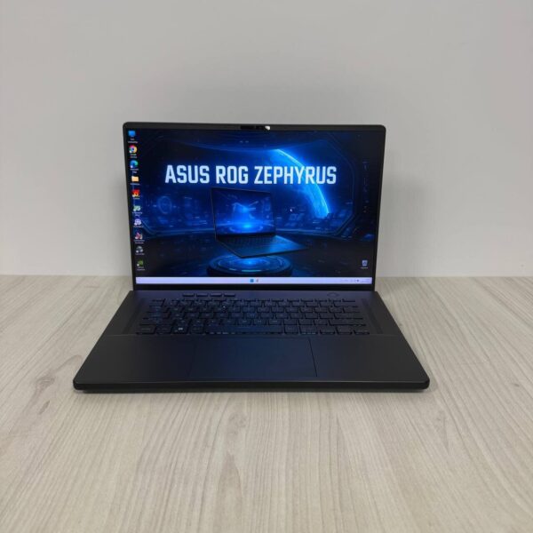 Ігровий ноутбук Asus ROG Zephyrus M16 GU604VI / 16" (2560x1600) IPS / Intel Core i9-13900H (14 (20) ядер по 2.6 - 5.4 GHz) / 16 GB DDR5 / 1000 GB SSD NVMe / nVidia GeForce RTX 4070, 8 GB GDDR6, 128-bit / WebCam - Зображення 2