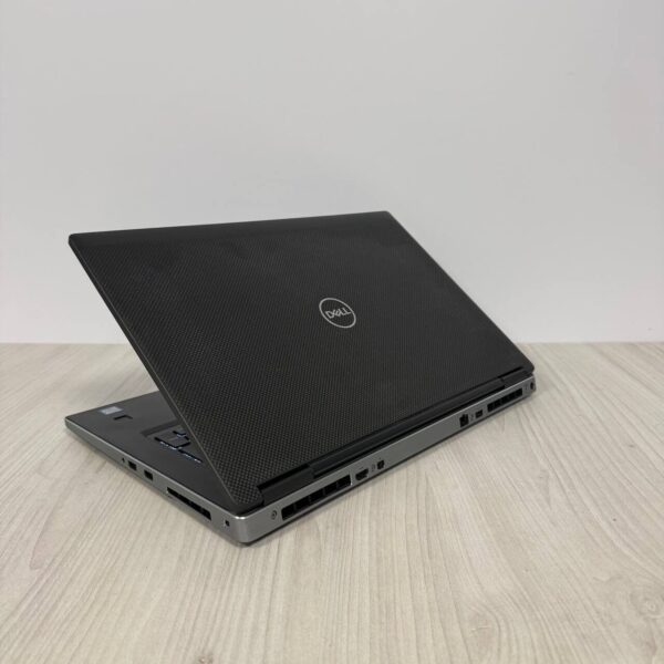 Мобільна робоча станція Dell Precision 7740 / 17.3" (1920x1080) IPS / Intel Core i7-9850H (6 (12) ядра по 2.6 - 4.6 GHz) / 32 GB DDR4 / 512 GB SSD M.2 / nVidia Quadro RTX 5000, 16 GB GDDR6, 256-bit / WebCam - Зображення 6