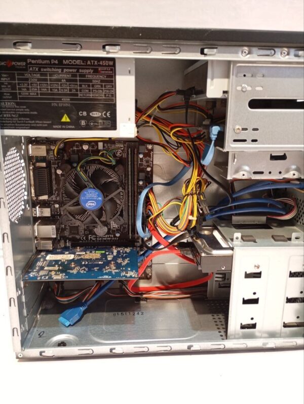 ПК Б-клас Innovation PC Tower / Intel Core i5-4690 (4 ядра по 3.5 - 3.9 GHz) / 16 GB DDR3 / 240 GB SSD + 500 GB HDD / nVidia GeForce GT 630, 1 GB GDDR5, 128-bit / 450W / DVD-RW - Зображення 5