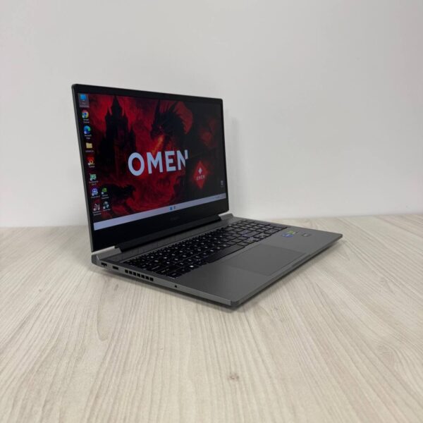 Ігровий ноутбук HP Omen 16-ae0001nr / 16.1" (1920x1080) IPS / Intel Core i7-14700HX (20 (28) ядер по 1.5 - 5.5 GHz) / 16 GB DDR5 / 512 GB SSD NVMe / nVidia GeForce RTX 4070, 8 GB GDDR6, 128-bit / WebCam - Зображення 4