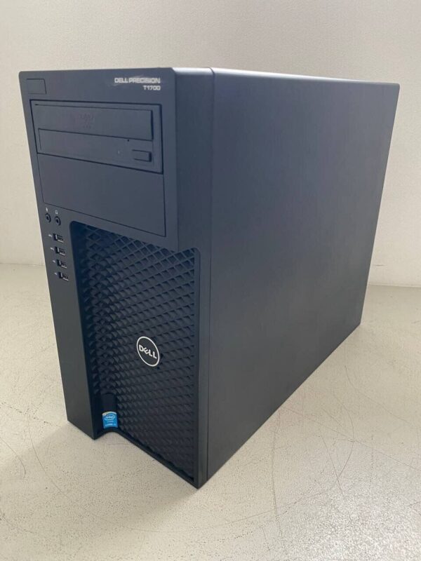 Робоча станція Dell Precision T1700 Tower / Intel Core i7-4770 (4 (8) ядра по 3.4 - 3.9 GHz) / 16 GB DDR3 / 256 GB SSD / AMD Radeon HD 5750, 1 GB GDDR5, 128-bit / DVD-ROM - Зображення 2