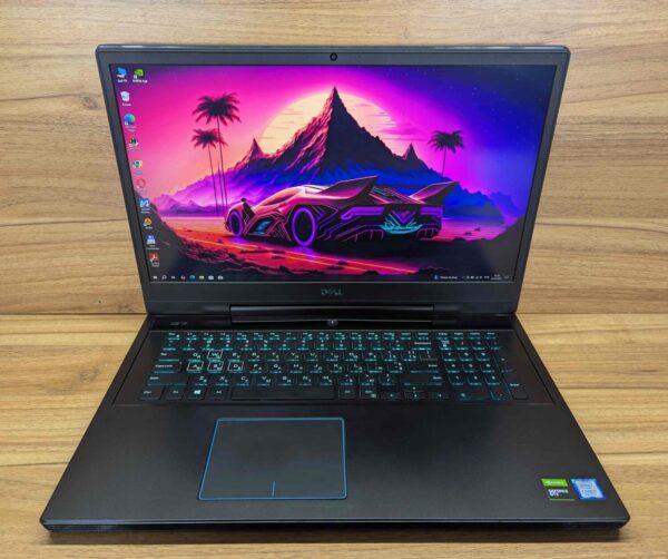 Ігровий ноутбук Dell G7 7790 / 17.3" (1920x1080) IPS / Intel Core i7-9750H (6 (12) ядер по 2.6 - 4.5 GHz) / 16 GB DDR4 / 512 GB SSD / nVidia GeForce GTX 1660 Ti, 6 GB GDDR6, 192-bit / WebCam / Windows 10 - Зображення 2