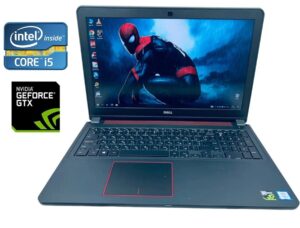 Ігровий ноутбук Б-клас Dell Inspiron 15 7559 / 15.6" (1920x1080) IPS / Intel Core i5-6300HQ (4 ядра по 2.3 - 3.2 GHz) / 16 GB DDR3 / 960 GB SSD / nVidia GeForce GTX 960M, 4 GB GDDR5, 128-bit / WebCam