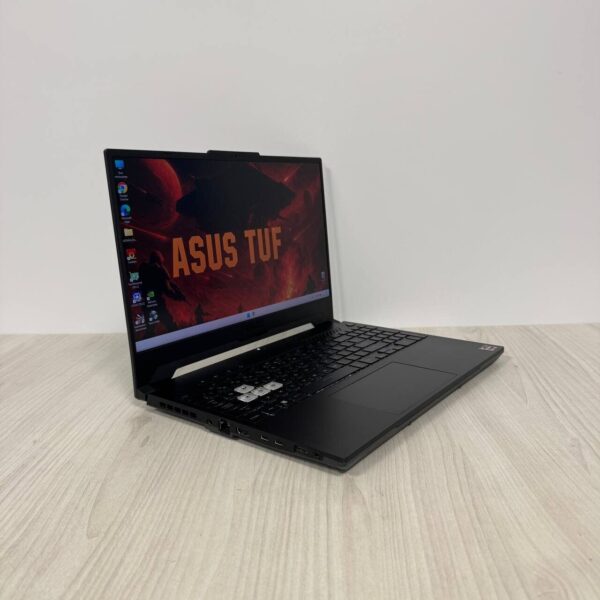 Ігровий ноутбук Б-клас Asus TUF Gaming A15 FA507RM / 15.6" (1920x1080) IPS / AMD Ryzen 7 6800H (8 (16) ядер по 3.2 - 4.7 GHz) / 16 GB DDR5 / 512 GB SSD NVMe / nVidia GeForce RTX 3060, 6 GB GDDR6, 192-bit / WebCam - Зображення 4
