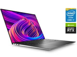 Ігровий ноутбук Dell XPS 15 9510 / 15.6" (1920x1200) IPS / Intel Core i7-11800H (8 (16) ядер по 4.6 GHz) / 16 GB DDR4 / 512 GB SSD NVMe / nVidia GeForce RTX 3050, 4 GB GDDR6, 128-bit / WebCam
