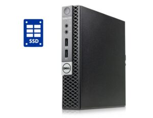 Неттоп Dell OptiPlex 3040 Micro USFF / Intel Core i3-6100T (2 (4) ядра по 3.2 GHz) / 8 GB DDR3 / 240 GB SSD / Intel HD Graphics 530 + перехідник DisplayPort на VGA
