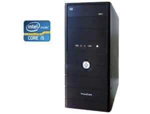 ПК FrimeCom LB-051 BL Tower / Intel Core i5-2400S (4 ядра по 2.5 - 3.3 GHz) / 8 GB DDR3 / 128 GB SSD / Intel HD Graphics 2000 / DVD-RW