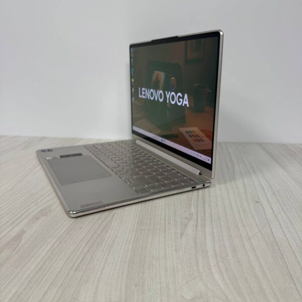 Ультрабук-трансформер Б-клас Lenovo Yoga 9 14IRP8 / 14" (2880x1800) OLED Touch / Intel Core i7-1360P (12 (16) ядер по 2.2 - 5.0 GHz) / 16 GB DDR5 / 512 GB SSD NVMe / Intel Iris Xe Graphics / WebCam - Зображення 5