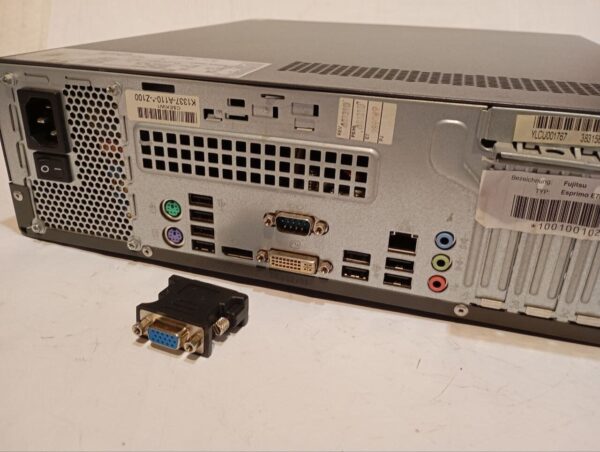 Комплект ПК Б-клас: Fujitsu Esprimo E700 E85+ SFF / Intel Core i5-2400 (4 ядра по 3.1 - 3.4 GHz) / 8 GB DDR3 / 500 GB HDD / Intel HD Graphics 2000 / DVD-RW + Монітор Samsung SyncMaster B2230N / 22" (1920x1080) TN / VGA - Зображення 4