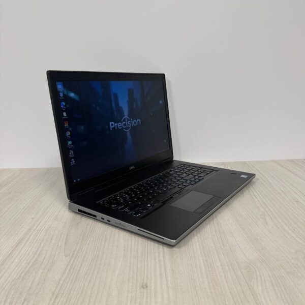 Мобільна робоча станція Dell Precision 7740 / 17.3" (1920x1080) IPS / Intel Core i7-9850H (6 (12) ядра по 2.6 - 4.6 GHz) / 32 GB DDR4 / 512 GB SSD M.2 / nVidia Quadro RTX 5000, 16 GB GDDR6, 256-bit / WebCam - Зображення 4