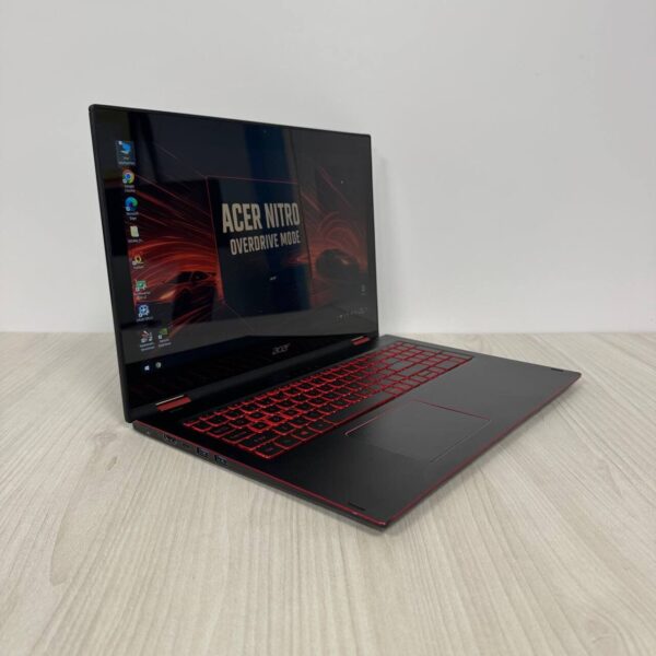 Ігровий ноутбук-трансформер Б-клас Acer Nitro 5 Spin NP515-51 / 15.6" (1920x1080) IPS Touch / Intel Core i5-8250U (4 (8) ядра по 1.8 - 3.4 GHz) / 8 GB DDR4 / 256 GB SSD M.2 + 1000 GB HDD / nVidia GeForce GTX 1050, 4 GB GDDR5, 128-bit / WebCam - Зображення 4