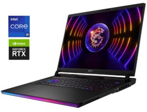 Ігровий ноутбук Б-клас MSI Raider GE78HX 13VG-020US / 17" (2560x1600) IPS / Intel Core i9-13950HX (24 (32) ядра по 2.2 - 5.5 GHz) / 32 GB DDR5 / 960 GB SSD / nVidia GeForce RTX 4070, 8 GB GDDR6, 128-bit / WebCam