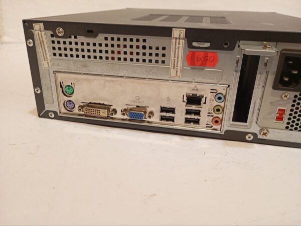 Комплект ПК Б-клас: Everest SFF / Intel Core i5-2400S (4 ядра по 2.5 - 3.3 GHz) / 8 GB DDR3 / 250 GB HDD / Intel HD Graphics 2000 / DVD-RW + Монитор Asus VW192S / 19" (1440x900) TN / 1x VGA, 1x Audio - Зображення 5