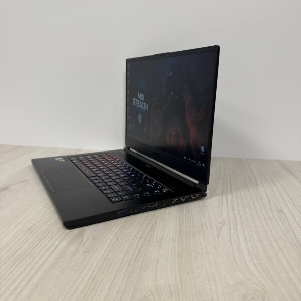 Ігровий ноутбук Б-класс MSI GS65 Stealth 9SE / 15.6" (1920x1080) IPS / Intel Core i7-9750H (6 (12) ядра по 2.6 - 4.5 GHz) / 16 GB DDR4 / 512 GB SSD NVMe / nVidia GeForce RTX 2060, 6 GB GDDR6, 192-bit / WebCam - Зображення 5