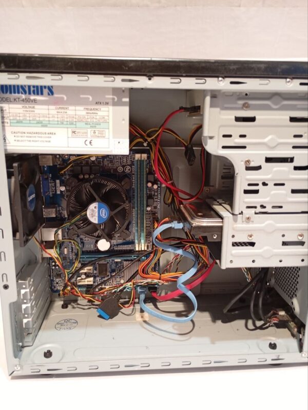 ПК Б-клас Gigabyte GZ-M1 Tower / Intel Core i5-2400S (4 ядра по 2.5 - 3.3 GHz) / 8 GB DDR3 / 500 GB HDD / Intel HD Graphics 2000 / DVD-RW / 450W - Зображення 5