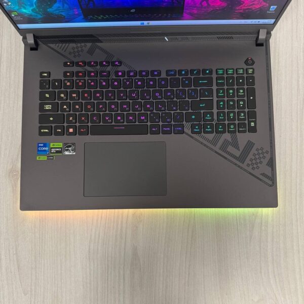 Ігровий ноутбук Asus ROG Strix G18 G814JV / 18" (2560x1600) IPS / Intel Core i7-13650HX (14 (20) ядра по 2.6 - 4.9 GHz) / 16 GB DDR5 / 256 GB SSD + 512 GB SSD / nVidia GeForce RTX 4060, 8 GB GDDR6, 128-bit / WebCam - Зображення 7