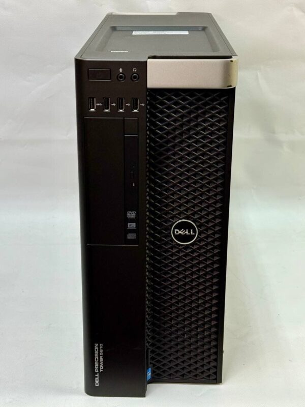 Робоча станція Dell Precision 5810 Workstation Tower / Intel Xeon E5-1650 v3 (6 (12) ядер по 3.5 - 3.8 GHz) / 32 GB DDR4 / 250 GB SSD + 500 GB HDD / nVidia Quadro M2000, 4 GB GDDR5, 128-bit / DVD-ROM - Зображення 2
