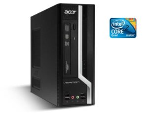 ПК Б-клас Acer Veriton X480G SFF / Intel Core 2 Quad Q8300 (4 ядра по 2.5 GHz) / 8 GB DDR3 / 250 GB HDD / Intel GMA Graphics 4500 / DVD-RW