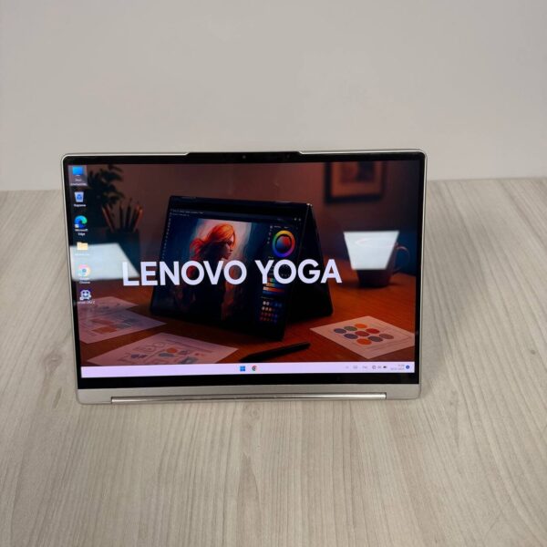 Ультрабук-трансформер Б-клас Lenovo Yoga 9 14IRP8 / 14" (2880x1800) OLED Touch / Intel Core i7-1360P (12 (16) ядер по 2.2 - 5.0 GHz) / 16 GB DDR5 / 512 GB SSD NVMe / Intel Iris Xe Graphics / WebCam - Зображення 6