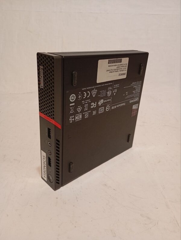 Неттоп Lenovo ThinkCentre M700 Tiny USFF / Intel Pentium G4400T (2 ядра по 2.9 GHz) / 8 GB DDR4 / 120 GB SSD / Intel HD Graphics 510 + перехідник DisplayPort на VGA - Зображення 2