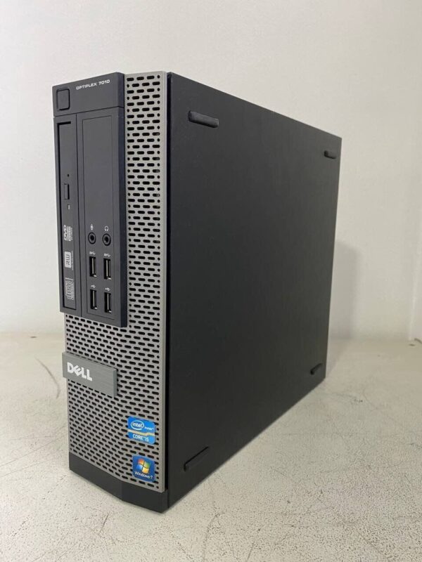 Комп'ютер Dell OptiPlex 7010 SFF / Intel Core i5-3470 (4 ядра по 3.2 - 3.6 GHz) / 8 GB DDR3 / 240 GB SSD / AMD Radeon R5 240, 1 GB GDDR3, 64-bit / DVD-ROM - Зображення 2