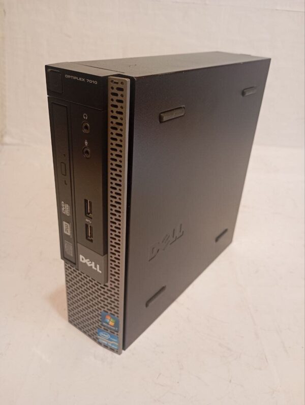 Неттоп Dell OptiPlex 7010 USFF / Intel Core i5-3475S (4 ядра по 2.9 - 3.6 GHz) / 8 GB DDR3 / 500 GB HDD / Intel HD Graphics 4000 / DVD-RW - Зображення 2