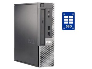 Неттоп Dell Optiplex 9020 USFF / Intel Pentium G3240T (2 ядра по 2.7 GHz) / 8 GB DDR3 / 120 GB SSD / Intel HD Graphics / DVD-ROM
